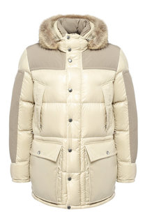 Пуховая куртка Frey на молнии с капюшоном Moncler