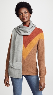 Kate Spade New York Solid Bow Muffler Scarf