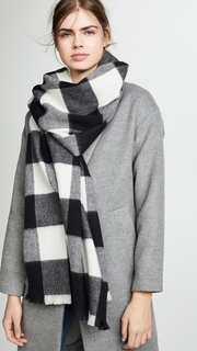 Kate Spade New York Mega Check Plaid Scarf