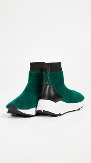D.A.T.E. Dafne Fur Sneakers