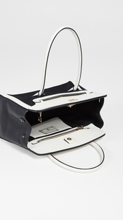 What Goes Around Comes Around Prada White Saffiano Tote
