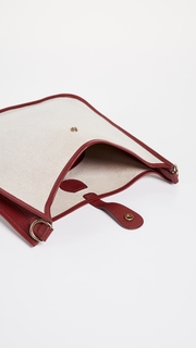 What Goes Around Comes Around Hermes Red Toile Evelyne I PM Bag