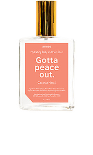 Увлажняющий эликсир для тела и волос gotta peace out - anese
