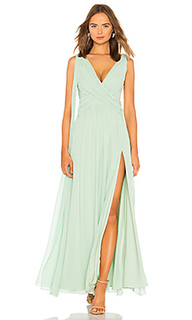 Вечернее платье с глубоким вырезом gertrude - MAJORELLE