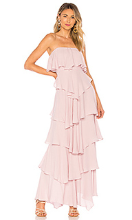 Вечернее платье без бретелек iram - MAJORELLE