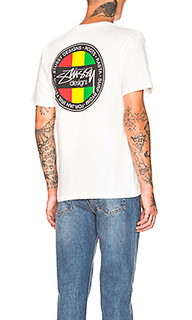 Футболка rasta sk8 - Stussy