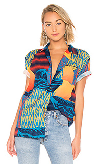 Рубашка hawaiian - DOUBLE RAINBOUU