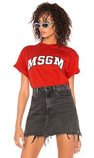 Футболка college logo - MSGM