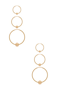 Набор серьг single ball - Paradigm