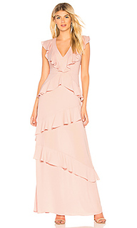 Вечернее платье ruffled - BCBGMAXAZRIA