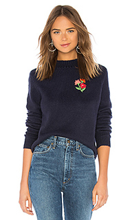 Свитер floral embroidered sweater - House of Harlow 1960