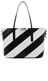 Средняя сумка-тоут diagonal - OFF-WHITE