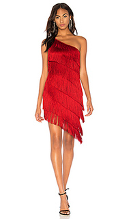 Платье fringe one shoulder - Norma Kamali