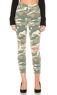 Джинсы скинни looker ankle fray - MOTHER
