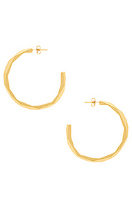 Серьги-кольца geo - gorjana