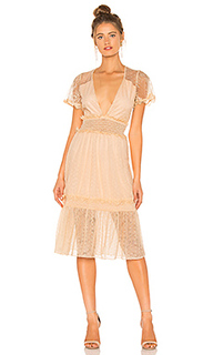 Платье миди dimas - House of Harlow 1960