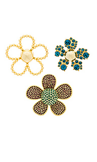 Daisy pave brooch set - Marc Jacobs