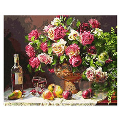 Картина по номерам Color KIT "Натюрморт с розами", 40х50 см