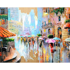 Картина по номерам на дереве Color KIT "Город в акварели", 40х50 см