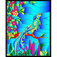 Картина-витраж Color KIT "Райская птица", 43х53 см