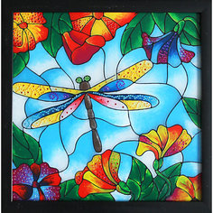Картина-витраж Color KIT "Стрекоза", 33х33 см