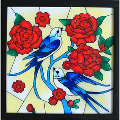 Картина-витраж Color KIT "Ласточки", 33х33 см