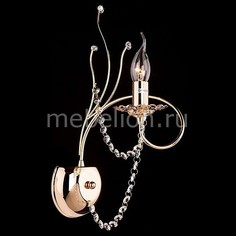 Бра 10002/1 золото/прозрачный хрусталь Strotskis