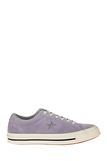 Серые замшевые кеды Converse