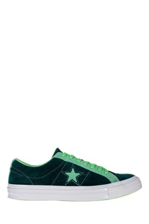 Зеленые кеды Converse