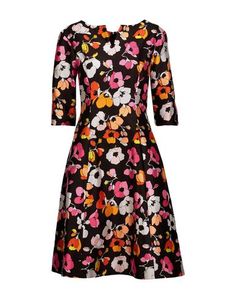 Платье до колена Oscar de la Renta