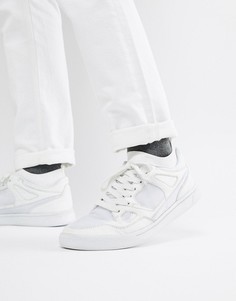 Кроссовки-носки с разноцветными вставками ASOS DESIGN - Белый