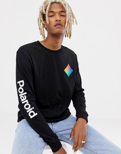 Свободный лонгслив ASOS DESIGN - Черный