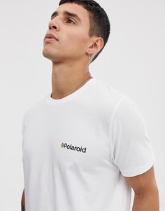 Футболка с принтом на груди ASOS DESIGN - Белый