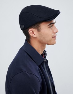 Плоская кепка из саржи Ted Baker - Темно-синий