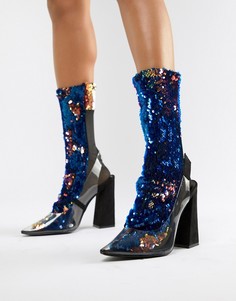 Носки колор блок с пайетками ASOS DESIGN - Мульти