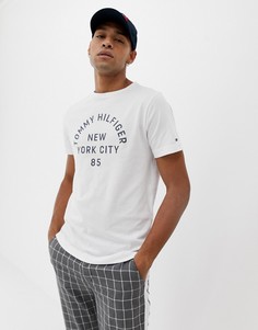 Футболка с логотипом Tommy Hilfiger - Белый