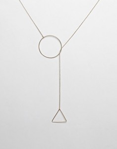 Ожерелье с геометрическим дизайном Nylon - Золотой