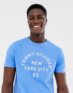 Футболка с логотипом Tommy Hilfiger - Синий