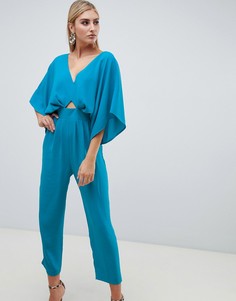 Комбинезон с широкими рукавами ASOS DESIGN - Синий