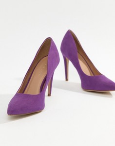 Туфли-лодочки на высоком каблуке с острым носом New Look - Фиолетовый
