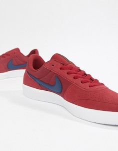 Красные кроссовки Nike SB Team Classic AH3360-600 - Красный