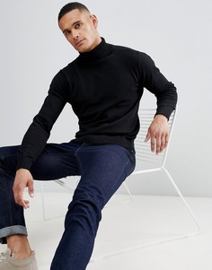 Джемпер с отворачивающимся воротником Brave Soul - Черный