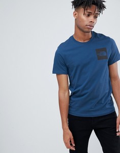 Синяя футболка The North Face - Синий