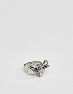 Серебристое кольцо ASOS DESIGN - Серебряный