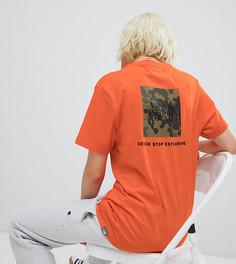 Оранжевая футболка с логотипом The North Face - Оранжевый