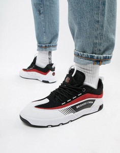 Черно-красные кроссовки DC Shoes Legacy 98 Slim - Черный