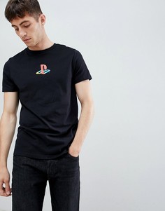 Футболка с принтом PlayStation ASOS DESIGN - Черный