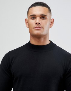 Джемпер с высокой горловиной Brave Soul - Черный