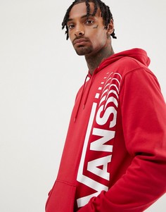 Красный худи с большим логотипом Vans VN0A3HWV14A1 - Красный