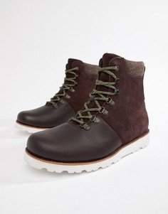 Кожаные непромокаемые ботинки Ugg Halfdan - Красный